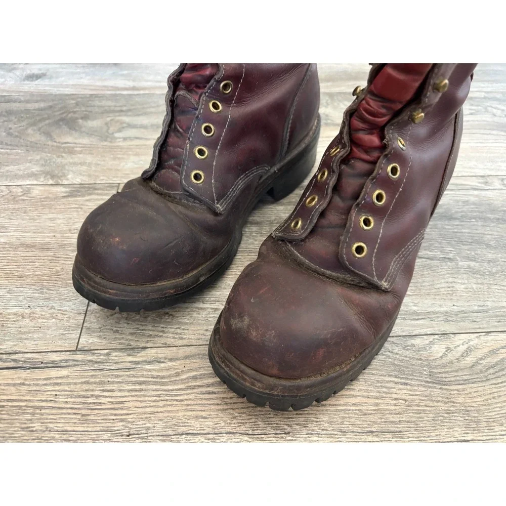 VTG Herman Survivors Work Boots 8.5 -9 Insulated 20 Degree Logger Gorp 70s 80s